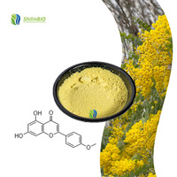 SLBIO fournit de l'extrait d'acacia, 98% d'acacetine en poudre, CAS 480-44-4