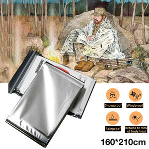 Wholesale 160*210CM Emergency <b>Blanket</b> Low Temperature First Aid Kit Insulation Lifesaving Warm - Product Image 4