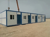 Expédition immédiate : Conteneur de sécurité pliable en acier de 20 pieds, préfabriqué, modulaire, portable, pour habitation, maison, containerhaus