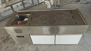 Bảng thanh thép không gỉ hiện đại cho câu lạc bộ đêm và quán bar <span class=keywords><strong>Cocktail</strong></span> ngoài trời bản vẽ thiết kế miễn phí cho khách sạn và nhà hàng - Product Image 3