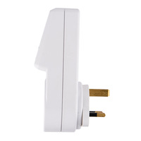 Britischer Kleinscreen-Timer-Schalter Steckdose Klimaanlage Küchen-Timer-Schalter 0-168Std 230 V 13 A 2900 W neutrale Verpackung