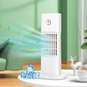 Draagbare Mini Airconditioner Ventilator Usb Plug Luchtkoeling Luchtbevochtiger Ventilator Water Spray Mist Desktop Type Voor Huis Kamer