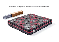 Matelas en mousse à mémoire de forme et ressorts ensachés de qualité supérieure, luxe royal, haute densité, pour un sommeil réparateur, disponible en tailles simple, double et grand format, idéal pour hôtels.