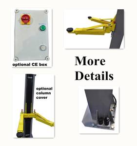 Gran oferta, accionamiento hidráulico, elevador de coche de dos postes, diseño de tijera ajustable, equipo de taller, mejor precio, placa base de polipasto de coche de 2 postes - Product Image 3