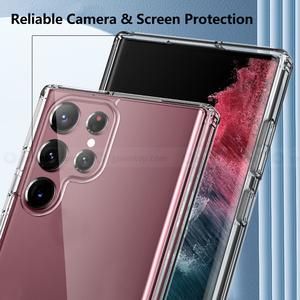 <span class=keywords><strong>Coque</strong></span> <span class=keywords><strong>de</strong></span> téléphone transparente en TPU ultra-fine pour Samsung pour Galaxy S22 S23 S24 S25 S26 Plus <span class=keywords><strong>Coque</strong></span> transparente - Product Image 2