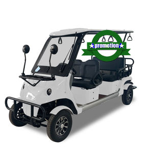 Electric 6 Seats <b>Golf</b> <b>Cart</b> with 1800W Motor 30-50km/h Speed Cargo Capacity - Product Image 1