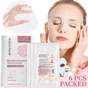 OEM Personalizado Nova Chegada Beleza Cuidados Com A Pele Hidratante Iluminamento Nutritivo Orgânico Rose Plant Extract Máscara Facial