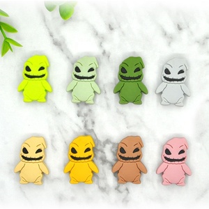 Cuentas de Silicona con Forma de Oogie para la Dentición de Bebés, Cuentas de Silicona para Hacer Bolígrafos, Venta al por Mayor - Product Image 4