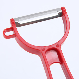 家庭用キッチン向け、金属ハンドル付き日本式手動ステンレス鋼刃多機能フルーツピーラー - Product Image 2