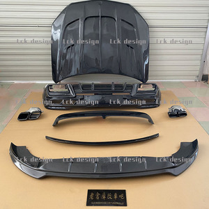 Cubierta de Fibra de Carbono para Capó de Motor, Alerón Delantero para Parachoques de Coche para Benz <span class=keywords><strong>GLE</strong></span> <span class=keywords><strong>Coupé</strong></span> GLE53 W167 <span class=keywords><strong>2022</strong></span> - Product Image 2