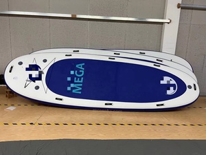 Mega Muti Người Sup Lớn Đa Người Đội SUP Padleboard Mái Chèo Ban <span class=keywords><strong>Inflatable</strong></span> Đứng Lên Mái Chèo Ban - Product Image 4