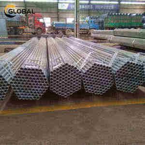 Tubes ronds en acier de qualité supérieure Z60 Z40 Z30 Z70 DX51D DX52D 5L 12L 15mm 8mm 6mm Tubes en acier galvanisé sans soudure - Product Image 1