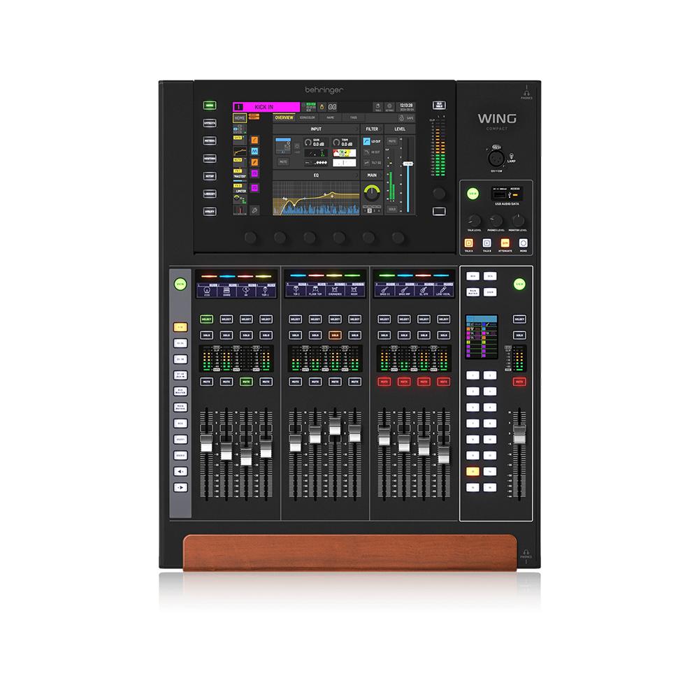 Behringer WING компактная 48 стерео каналов цифровая консоль с сенсорным экраном звуковая система цифровой микшер внутреннее музыкальное оборудование