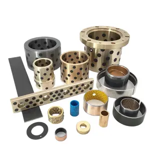 customized copper sleeve bushing,carbon graphite brass bushing bearing, quality self lubricating bronze bushing