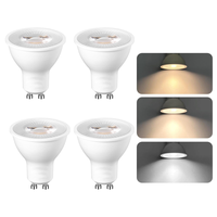 Bombillas LED GU10 de 5W, 7W, 9W, Focos GU5.3, MR16, Downlight de Techo, Base E27, CRI80, AC85-265V, Luz Blanca Cálida/Fría