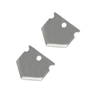 Industrial Special-Shaped Triangular <strong>Cutter</strong> Blade Double Edge Stainless Steel Suitable for PE Plastic Pipe Tube Cutting - Product Image 1
