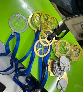 Custom Acrylic Engraved Medals with Digital Printing Durable Stylish Awards for Competitions Corporate Gifts & Special Events - Product Image 5