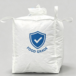 Super Sack Cleanroom U Panel 4Loop in Loop avec doublure, bec supérieur, décharge inférieure, étanche à l'humidité pour le transport de céréales et de grains par voie maritime - Product Image 1