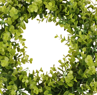 Vente en gros de guirlande suspendue de simulation de plante artificielle, herbe, fleur artificielle pour décoration de jardin intérieur et extérieur