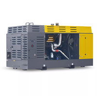 Compresseur d'air à vis diesel portable Atlas Copco XRXS1210 30 bars 34,2 m³/min pour le forage de puits d'eau