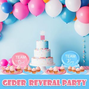 Paquete de platos de papel de eliminación pulgadas CMYK 9 decoraciones para fiestas temáticas cumpleaños vacaciones - Product Image 4