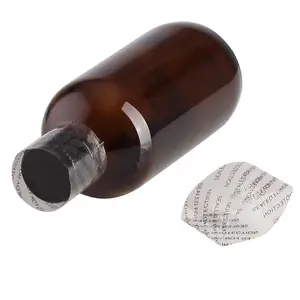 Étiquette plastique en Pvc Pet, 20 pièces, Design personnalisé, bouteille médicale à manches rétrécies, scellage en plastique