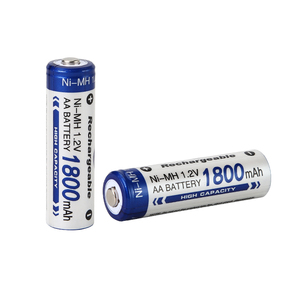 Nickel Metal Hydride <b>Batteries</b> <b>Ni</b> <b>Mh</b> 1.2V 1800mAh AA <b>Rechargeable</b> Cylindrical Cells <b>Ni</b>-<b>MH</b> Replacement <b>Battery</b> - Product Image 2