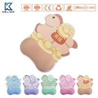 Repose-poignet personnalisé Kelida Brand 235x220mm en mousse à mémoire de forme, motif cheval de dessin animé marron, tapis de souris gaming antidérapant et anti-rayures pour ordinateur