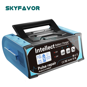 Universal <strong>Heavy</strong> <strong>Duty</strong> Truck Car <strong>Battery</strong> <strong>Charger</strong> 12V 24V Smart Automatic Fast 12v 24v Lead Acid <strong>Battery</strong> <strong>Charger</strong> with Pulse Repair - Product Image 3