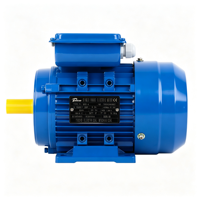 Moteur monophasé 90S 90L à châssis en aluminium 1,1-2,2 kW 220 V à entraînement par condensateur