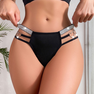 Culottes sexy pour femmes grandes tailles, culottes solides en forme de cœur, culottes sexy japonaises, tangas, sous-vêtements sexy - Product Image 1