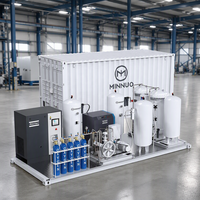 Usine d'oxygène PSA 80 Nm³/h, pureté 93 %, pour l'oxygénation intérieure en altitude – Système d'alimentation en oxygène diffusé