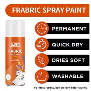 <span class=keywords><strong>Peinture</strong></span> en spray <span class=keywords><strong>pour</strong></span> tissu à base d'eau, non toxique, couleur personnalisée, DIY, <span class=keywords><strong>pour</strong></span> vêtements, coussins, sacs et décorations en tissu - Product Image 5