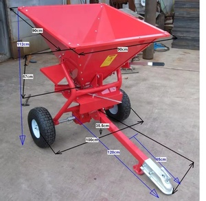 Tractor Fertilizer <strong>Spreaders</strong>. Farm Lawn Fertilizer <strong>Spreader</strong> <strong>Compost</strong> <strong>Spreader</strong> With Capacity 350LB 160L&amp; 650LB 210L - Product Image 4