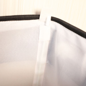 Cesta organizadora de almacenamiento de juguetes para niños de lino y algodón plegable de alta calidad, estantes, cestas de tela PE plegables para uso en lavandería - Product Image 4