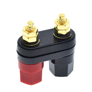 Kwaliteit Bananenpluggen Paar Terminals Rood Zwart <span class=keywords><strong>Connector</strong></span> Versterker <span class=keywords><strong>Terminal</strong></span> Binding Post Banaan <span class=keywords><strong>Speaker</strong></span> Plug <span class=keywords><strong>Jack</strong></span> - Product Image 3