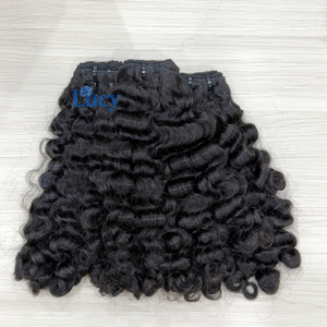 Caribbean Curly Cambodian Hair Bundle Unprocessed Vendor Wholesale Indian Human Hair Vietnamese Raw Virgin Cuticle Aligned Hair - Product Image 1