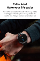 Montre connectée étanche IP68 avec fonction d'appel, écran TFT, moniteur de fréquence cardiaque, moniteur d'oxygène sanguin, montre intelligente avec grand écran HD