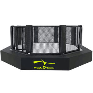 Ring de Boxeo Personalizado con Logotipo, Octágono de Lucha, <span class=keywords><strong>Jaula</strong></span> de MMA para Entrenamiento y Competiciones - Product Image 4