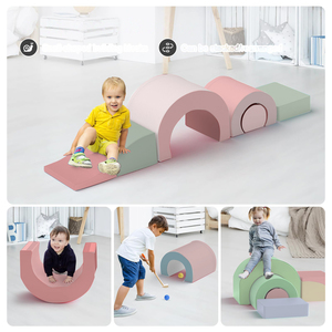Jouets éducatifs pour enfants, blocs d'<span class=keywords><strong>escalade</strong></span> en mousse, 5 pièces, ensemble de jeu pour ramper et grimper, jeu doux pour enfants d'âge préscolaire, nouveauté - Product Image 3