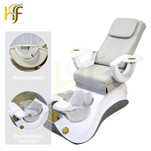 Fauteuil de pédicure électrique à vibration réglable avec baignoire à remous Fauteuil de spa inclinable pour <span class=keywords><strong>salon</strong></span> de manucure - Product Image 3