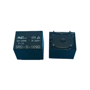 Auto relay relay switch SRD-S-109D 7A 250VAC 1Z 5PIN HF3FF-9VDC-1ZS T73 minitype power relay