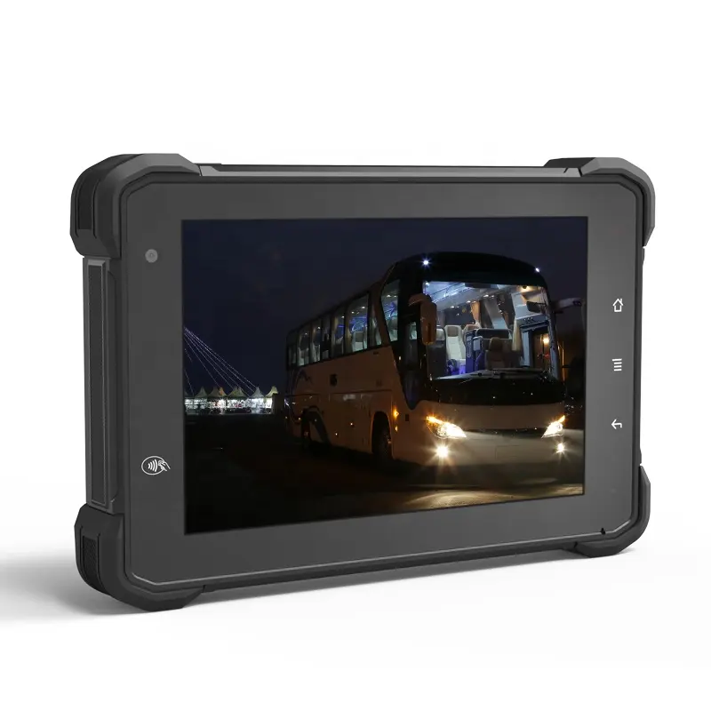 Tablet Mini Android 7 Inci Kasar Pabrik, PC Mini Android 4G LTE RAM 2G ROM 16G IP66 Komputer Tahan Air dengan Kamera GPS NFC