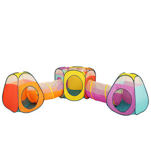 5in1 <span class=keywords><strong>Tente</strong></span> Ensemble Aire De Jeux Extérieure Ball Pit Big Popup House Intérieur Extérieur <span class=keywords><strong>Tente</strong></span> Tunnel <span class=keywords><strong>Pas</strong></span> <span class=keywords><strong>Cher</strong></span> Enfants <span class=keywords><strong>Tente</strong></span> - Product Image 4