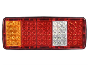 Xuyên biên giới cung cấp cho Mercedes-Benz năm màu điện tử phía sau đuôi ánh sáng 12-24V xe tải LED phanh đảo chiều & tín hiệu Rẽ Xe - Product Image 1