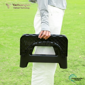 Portable Foldable Camping Toilet <b>Seat</b> Plastic Emergency Outdoor Restroom with Lid - Product Image 4