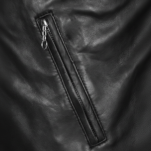เสื้อแจ็กเก็ตหนังแกะและหนังแกะสำหรับผู้ชาย,แฟชั่นทันสมัยแบบสั่งตัดใหม่ปี2022 - Product Image 1