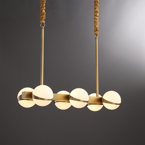 <span class=keywords><strong>Lampadario</strong></span> a Sfera Magica Nordico di Lusso Leggero, Lampada a Sospensione Artistica Creativa per Soggiorno, Sala da Pranzo e Camera da Letto - Product Image 3