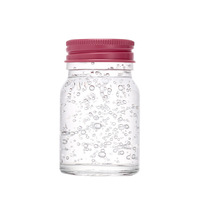 Nid d'oiseau frais pré-cuit en portions, en pots en verre sodocalcique ; Pouding de lait de poisson ; Modèle compatible vapeur et cuisson à l'eau bouillante