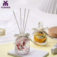Désodorisant d'ambiance haut de gamme sans alcool, longue durée, parfum d'aromathérapie, flacon en verre